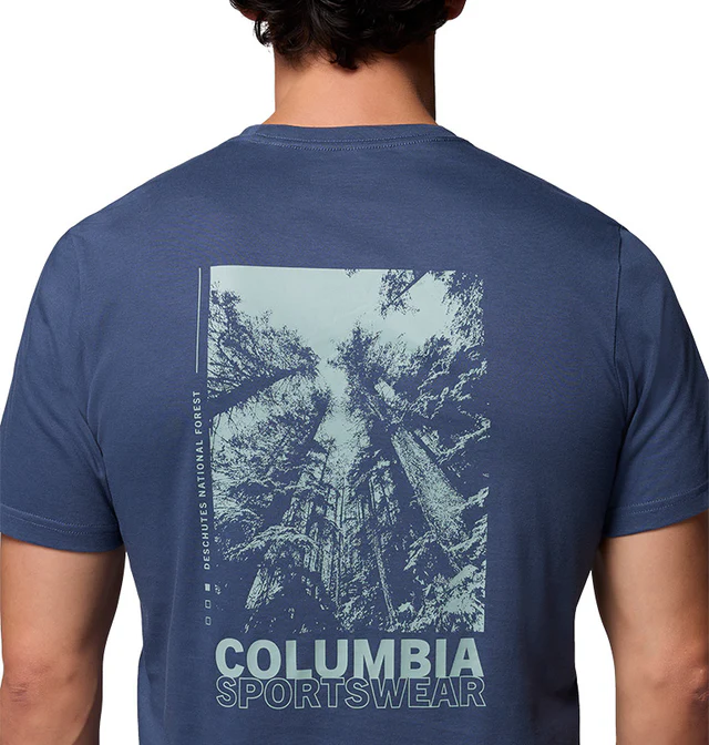 CAMISETA MASCULINO COLUMBIA RAPID RIDGE BACK GRAPHIC II – foto 6